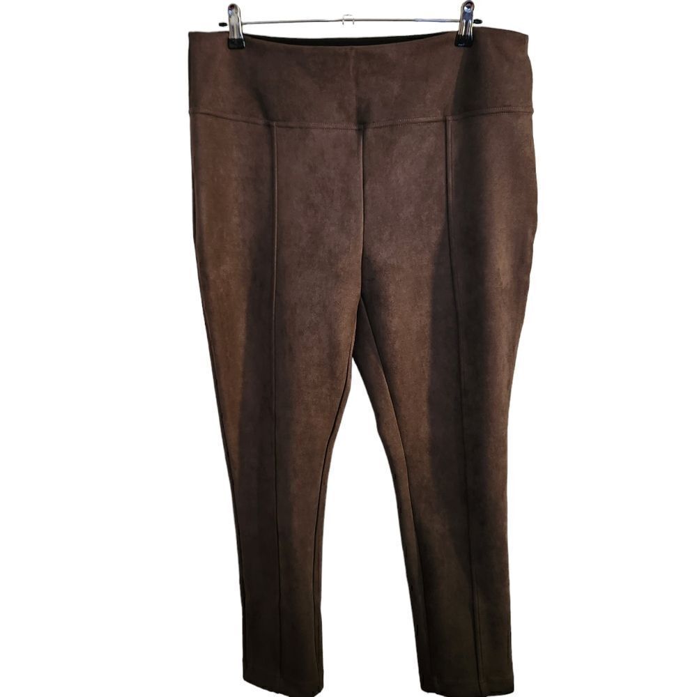 Andrew Marc Womens Pull-On Tappered Leg Pants Size XL